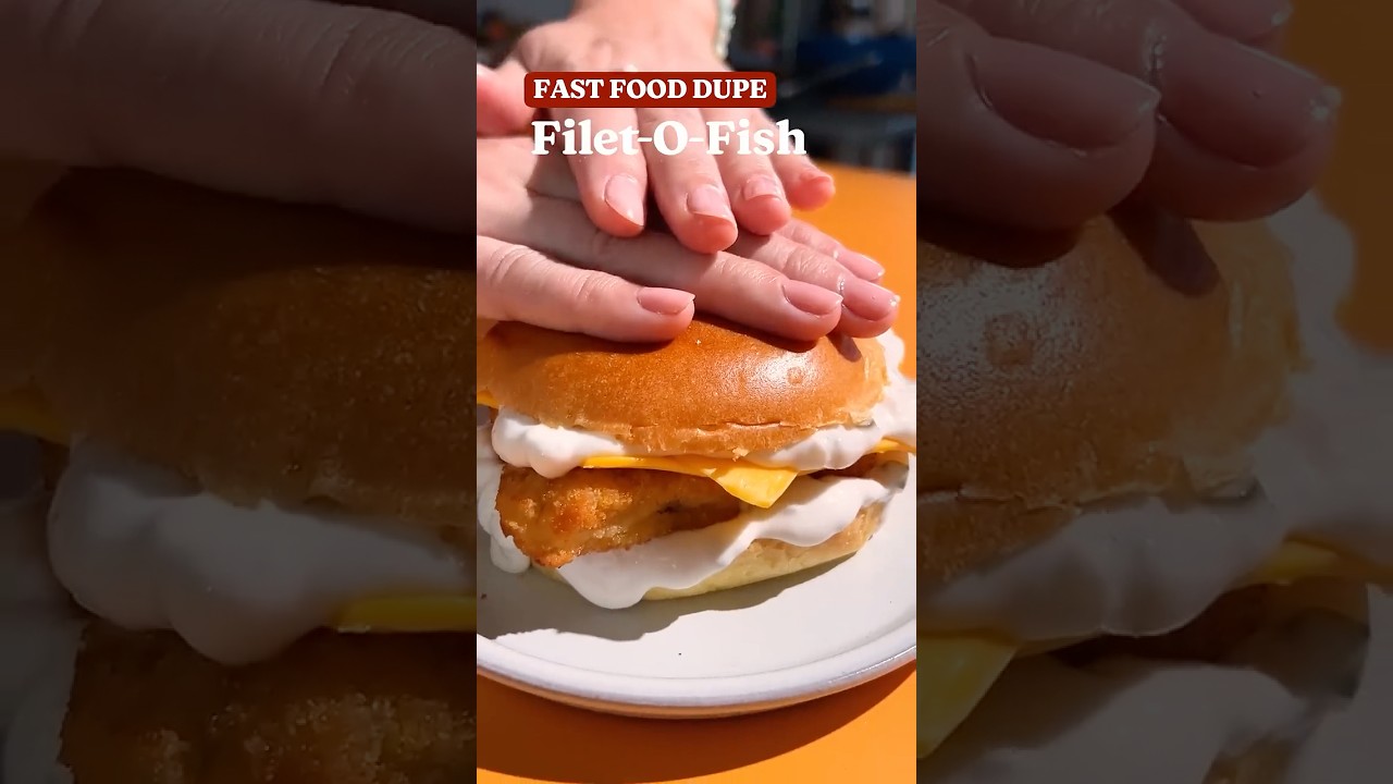 How to Make a Filet-O-Fish Sandwich At Home 