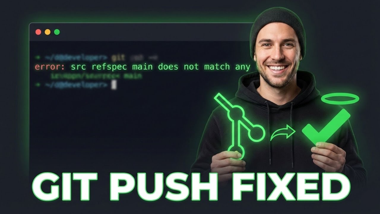 [ИСПРАВЛЕНО] Ошибка: src refspec main не соответствует ни одному из параметров в Git Push (2026)