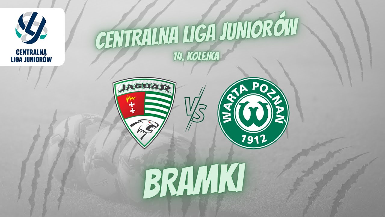 Centralna Liga Juniorów U15. Jaguar Gdańsk vs  Warta Poznań