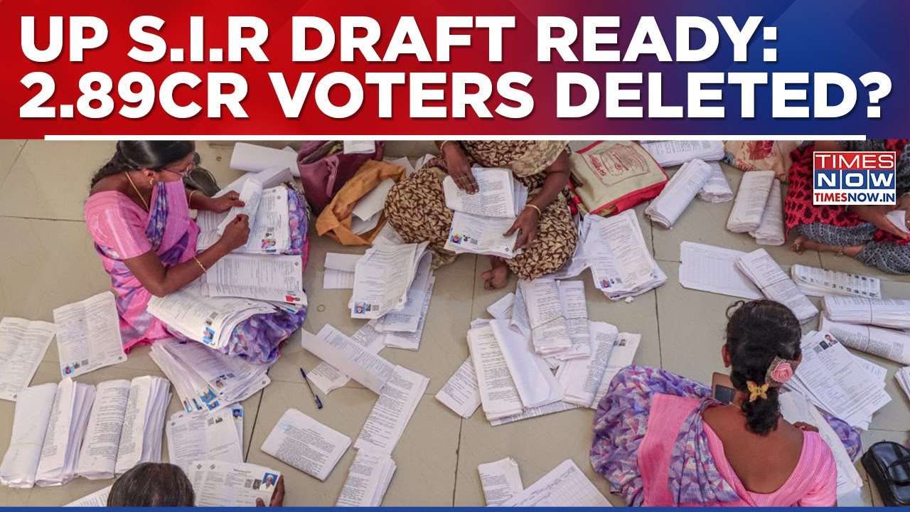UP SIR Update: Row Erupts As Voter Draft Ready, 2.89Cr Deleted? EC 'Factchecks' Congress | Top News