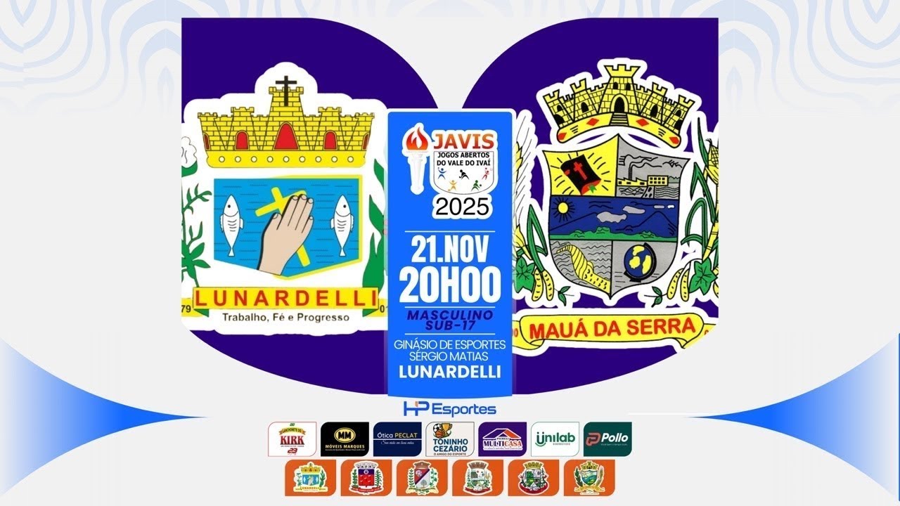 LUNARDELLI X MAU&Aacute; DA SERRA | FUTSAL MASCULINO SUB-17 | JAVI&rsquo;S 2025