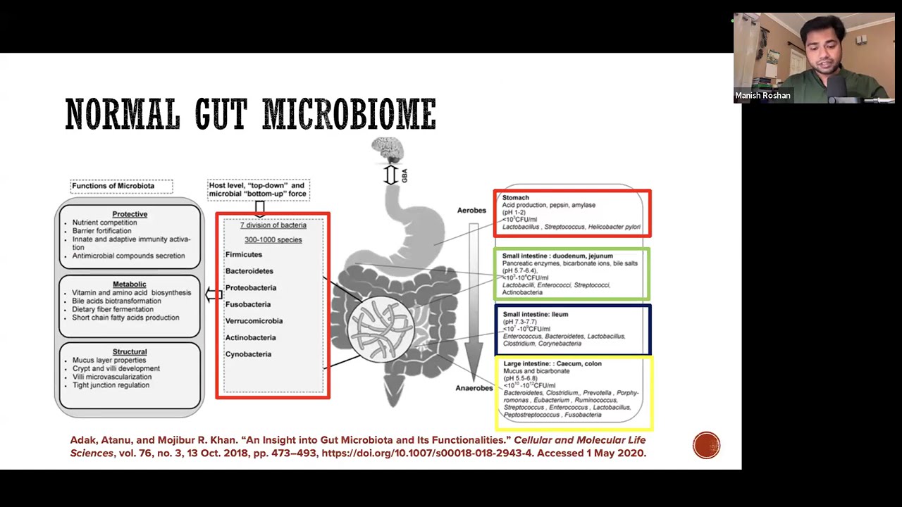 The Role of Gut Microbiota in Psychiatric Illnesses Dr  Manish Roshan Thakur 23rd April