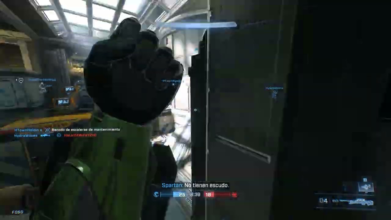Una partida de chill en team snipers halo