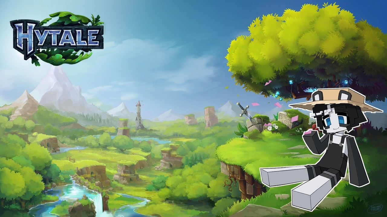 [HYTALE] Panda on a new blocky adventure 💙