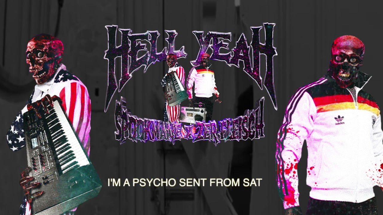 Zer.Fleisch x Spookmane - Satanische Psychopathen Prod. by Spookmane (Lyricvideo)