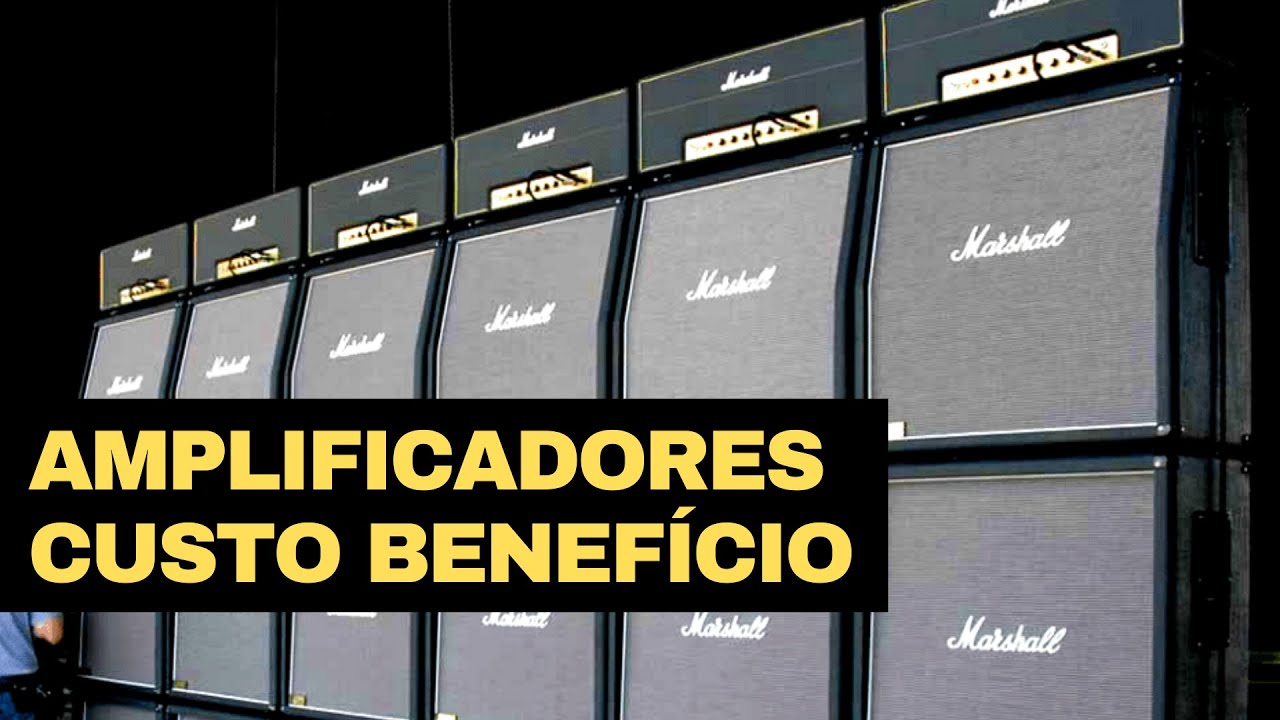 8 AMPLIFICADORES DE GUITARRA BONS E BARATOS - CUSTO BENEFÍCIO