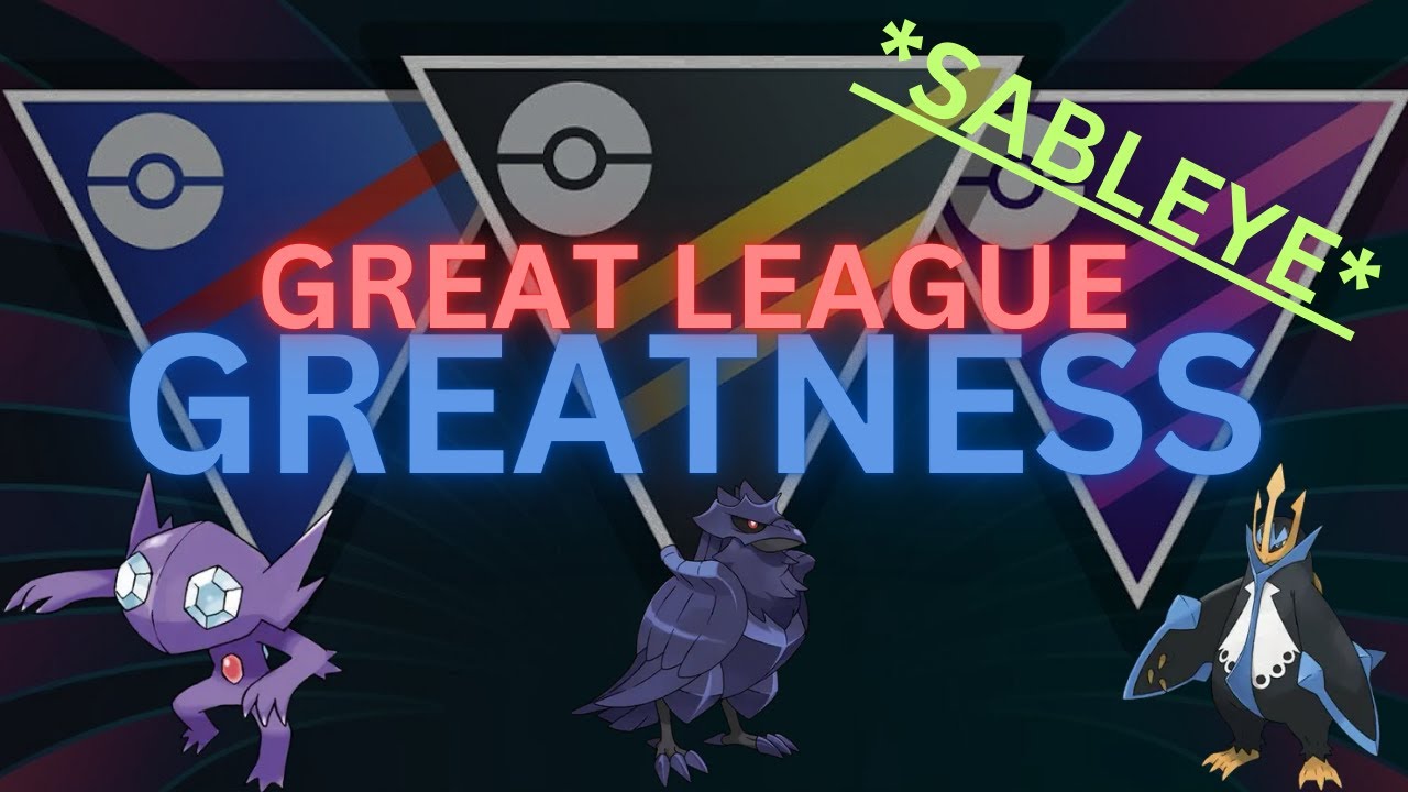 В PokemonGo великолепная команда из SHADOW Sableye, Empoleon и Corviknight в рамках Great League!
