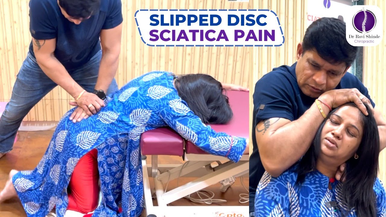 Fixing Her Hip & Lower Back Pain for SCIATICA & SLIPPED DISC | Lumbar Spondylosis | Dr Ravi Shinde