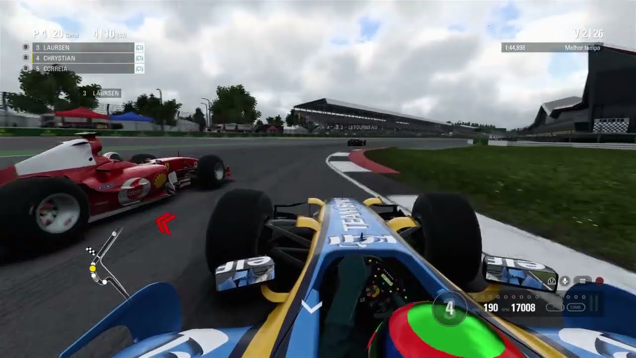 Renault R26 vs Ferrari F-2004 | GP Inglaterra | Clássicos | F1™ 2017