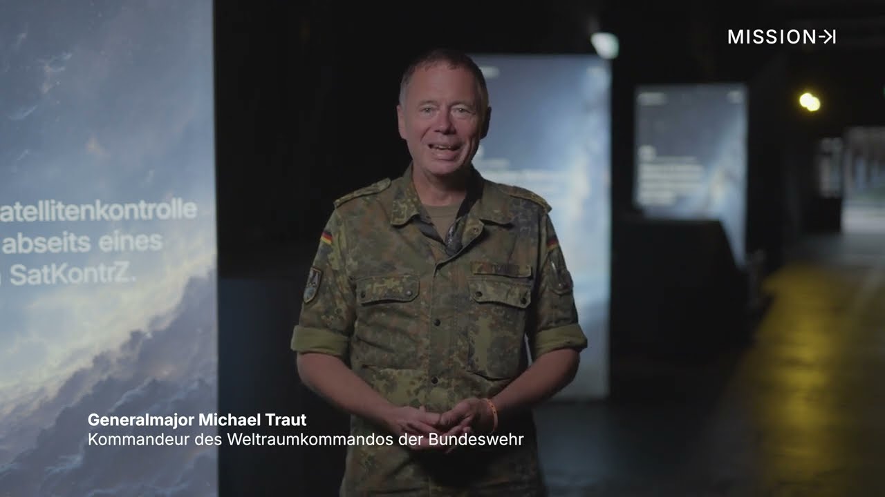 Interview mit Generalmajor Michael Traut, Kommandeur des Weltraumkommandos der Bundeswehr