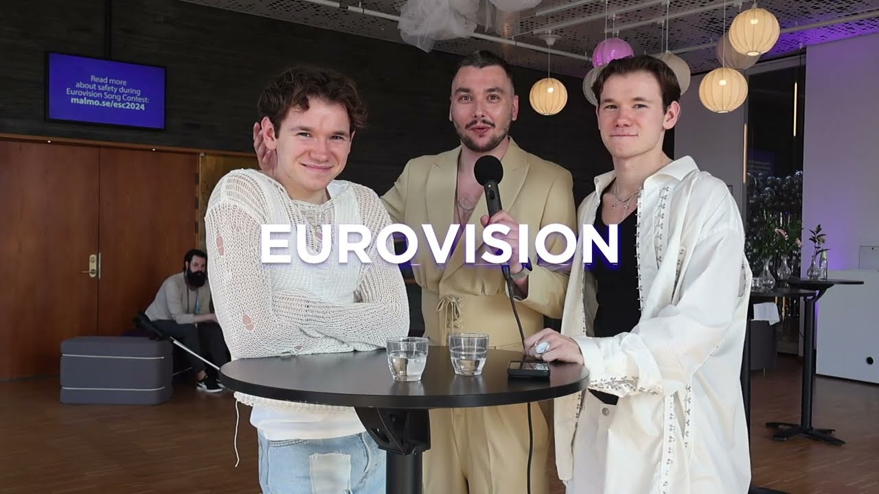 EUROVISION 2024: OUTtv Interviews Marcus & Martinus (Sweden)