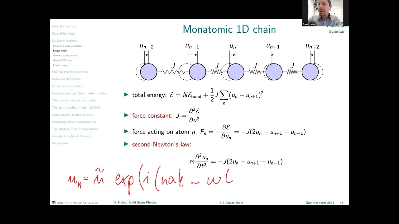 Lattice vibrations | Solid State Physics #3