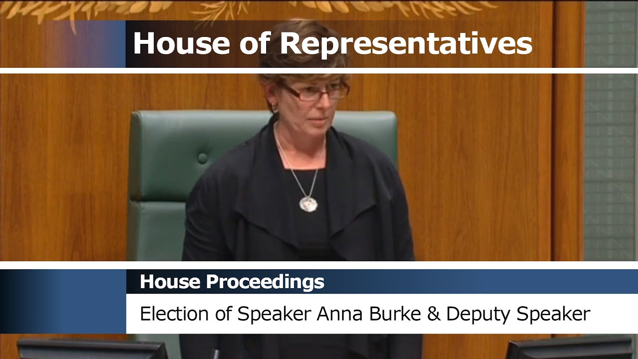 House Proceedings - Election of Speaker Anna Burke & Deputy Speaker Bruce Scott (2012)