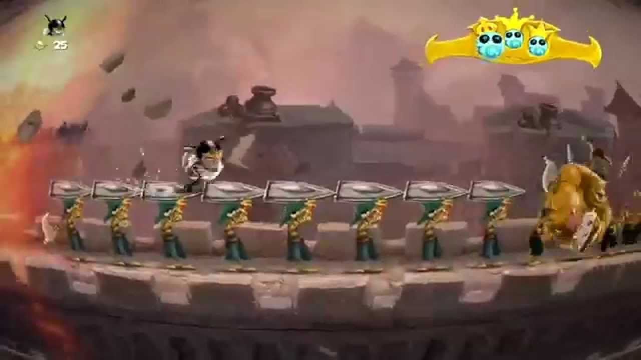 Rayman Legends: Castle Rock 8-bit version