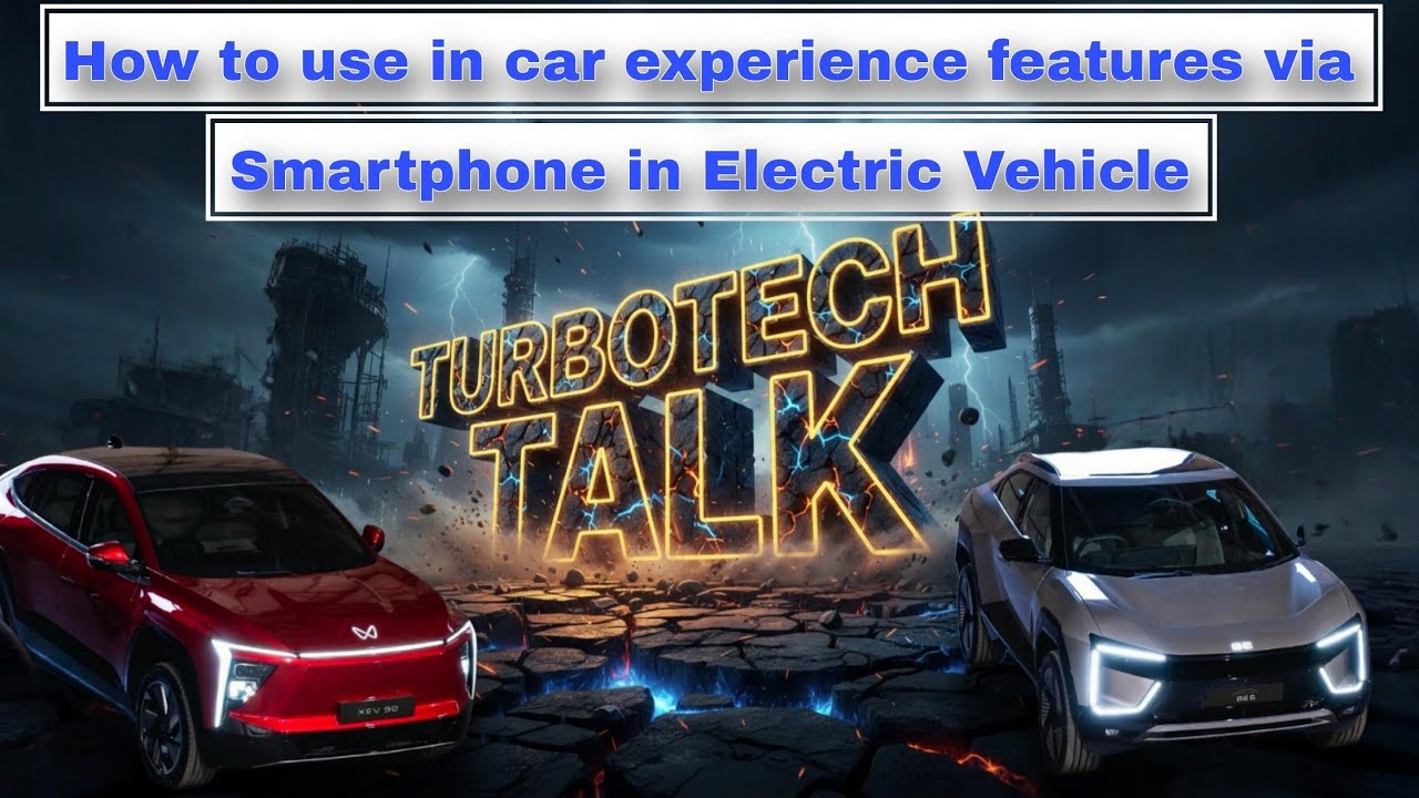 How to use in car experience via Smartphone in XEV 9E & BE 6