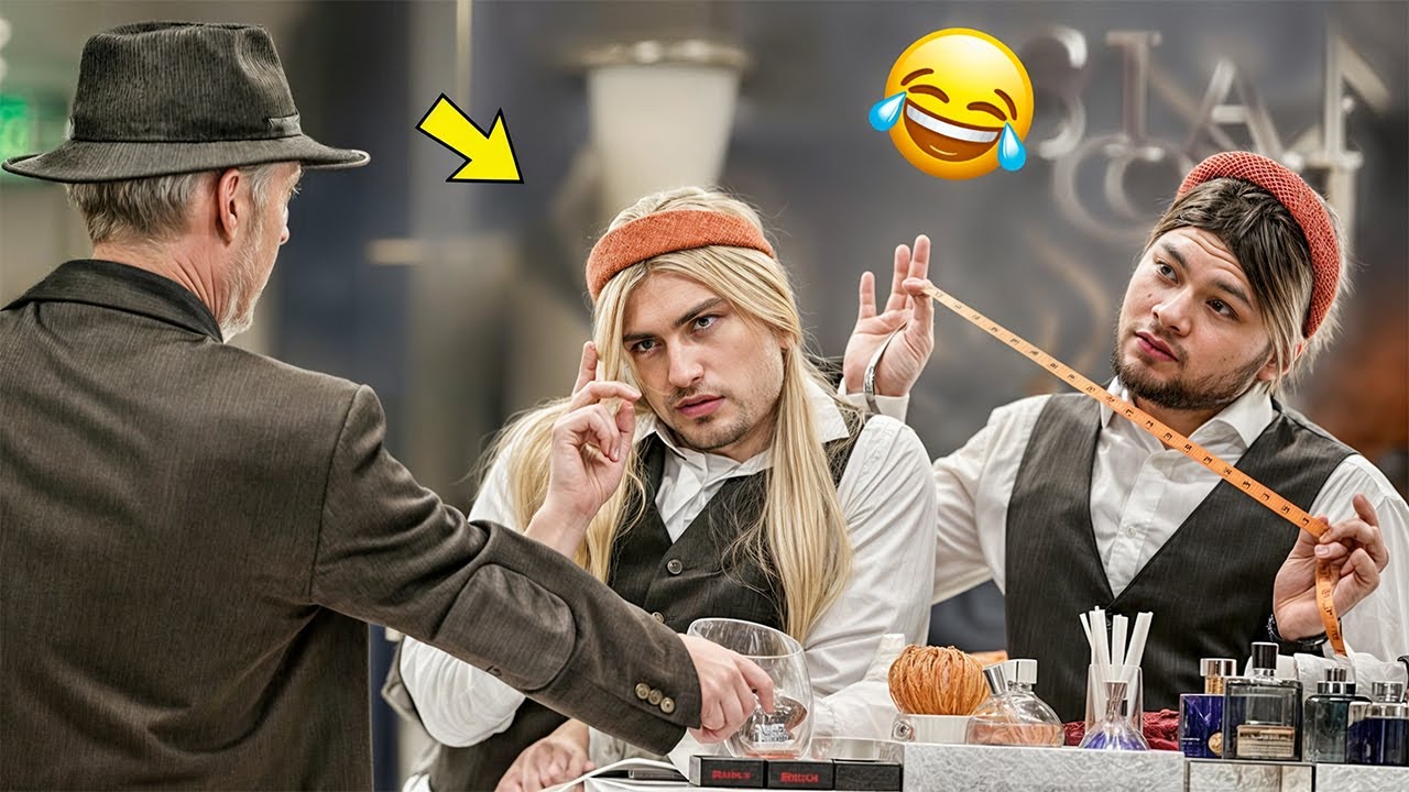 Fake Tailor Shop Employee Prank! | Getting Romantic With Customers! (MUST WATCH)