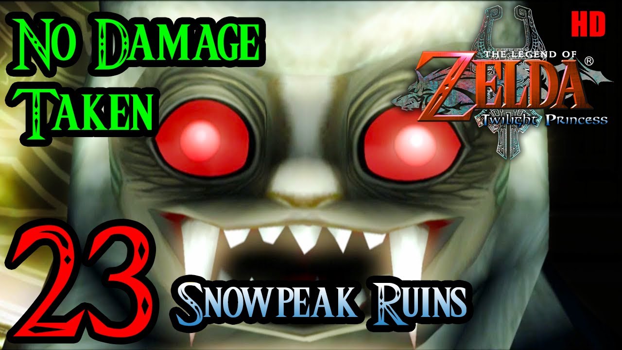 Zelda Twilight Princess Wii 100% Walkthrough 1080p HD Part 23 - Snowpeak Ruins - Block Puzzle