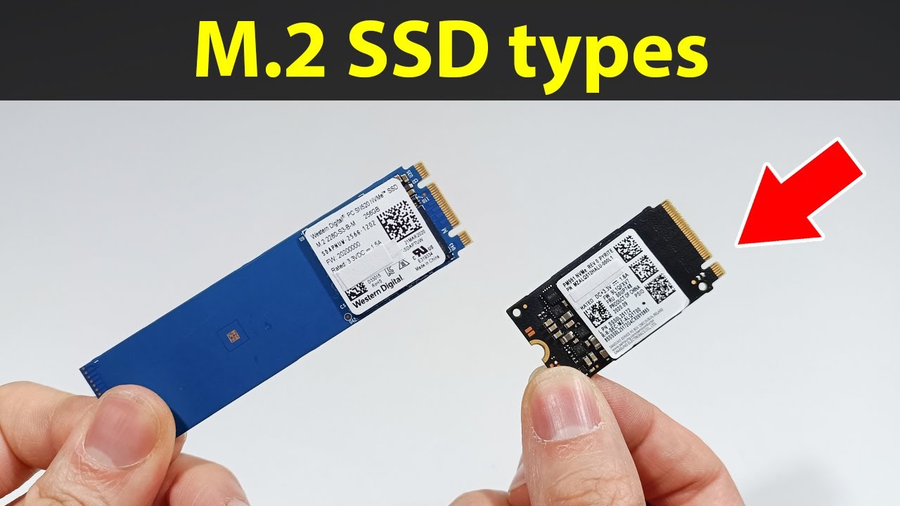 Types of M.2 SSD: NVMe and SATA &ndash; The meaning of the M.2 NVMe SSD notches (aka keys)