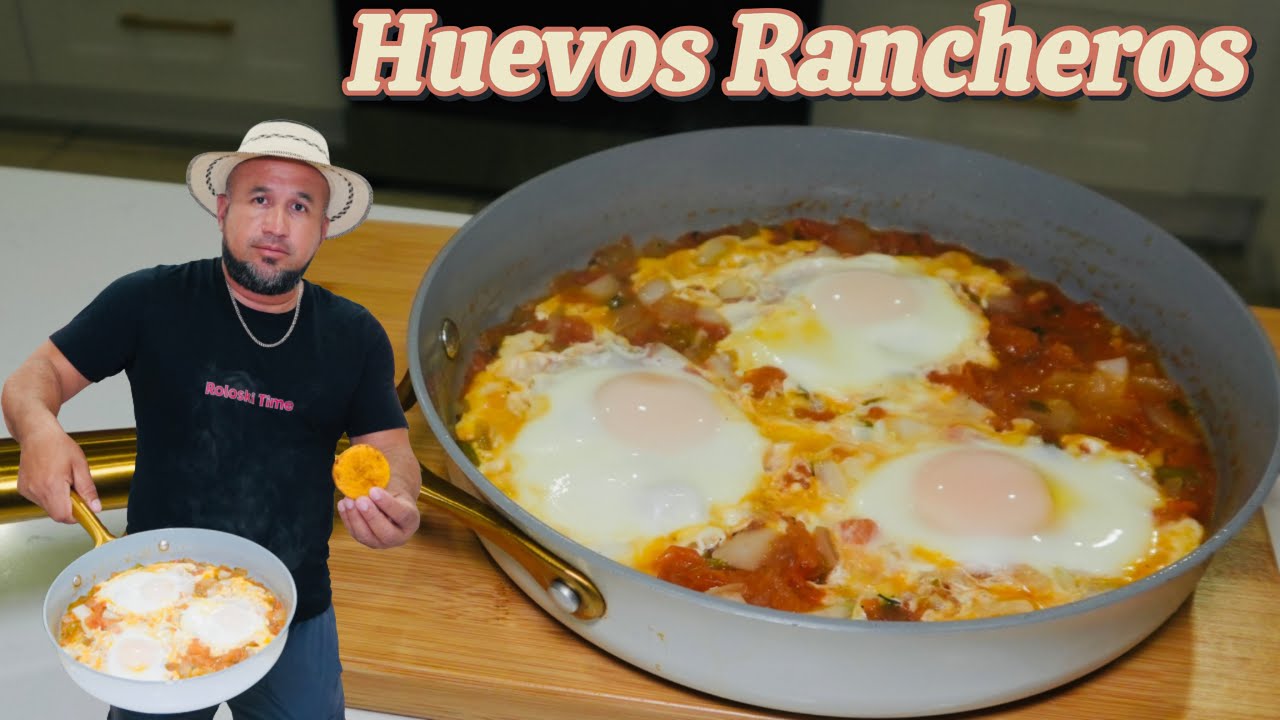 “¡Deliciosos Huevos Rancheros Fáciles y Rápidos! 🌮🍳”