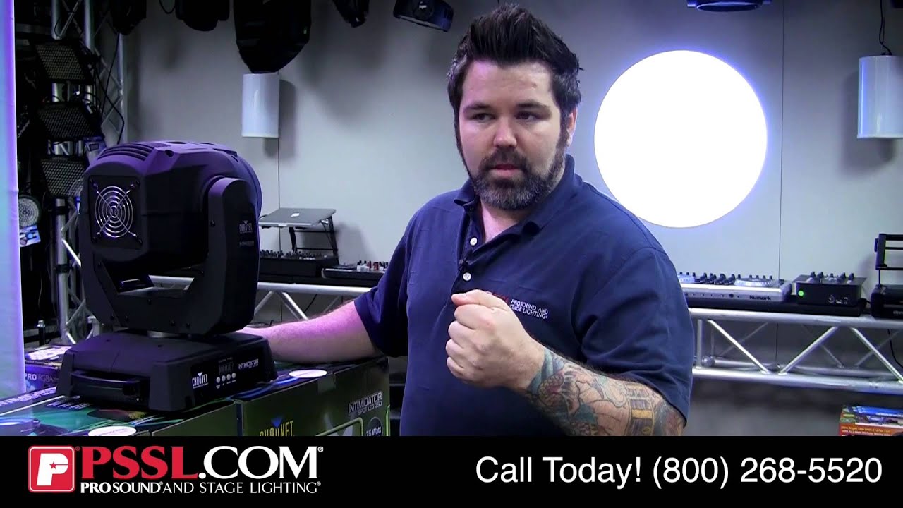 Intimidator Spot LED 350 DMX Moving Head from Chauvet