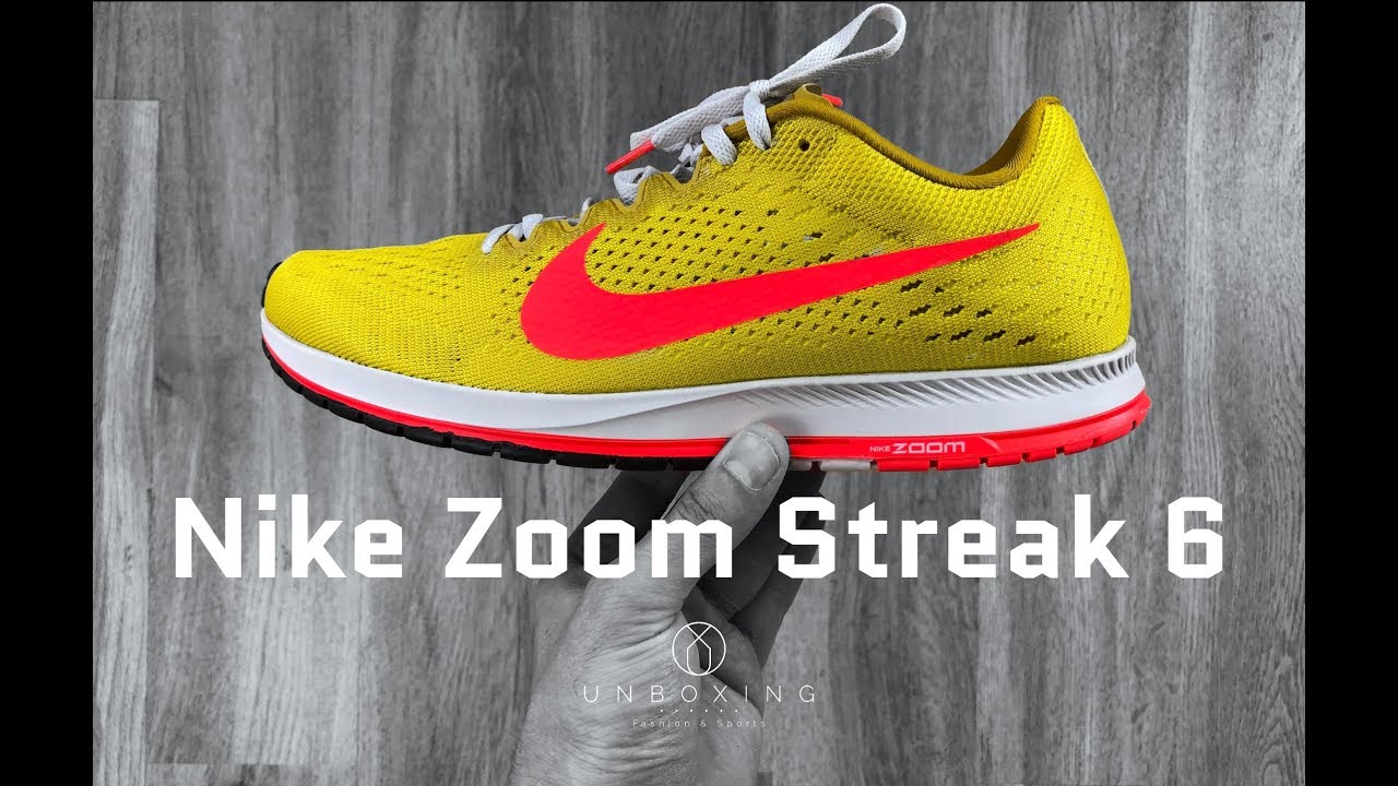 Nike Zoom Streak 6 &lsquo;bright yellow/bright crimson&rsquo; | UNBOXING & ON FEET | running shoes | 4K