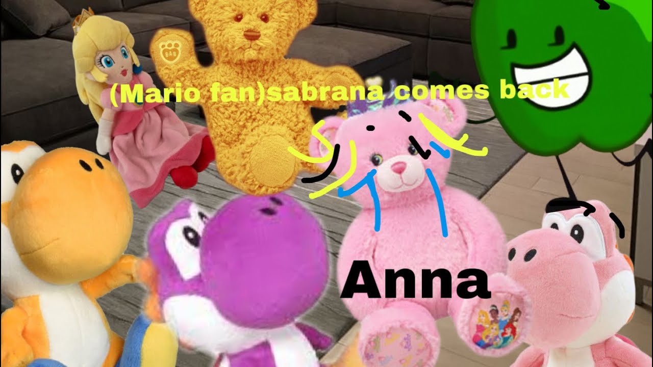 (Mario fan movie) Sabrana comes back (Mario plush)