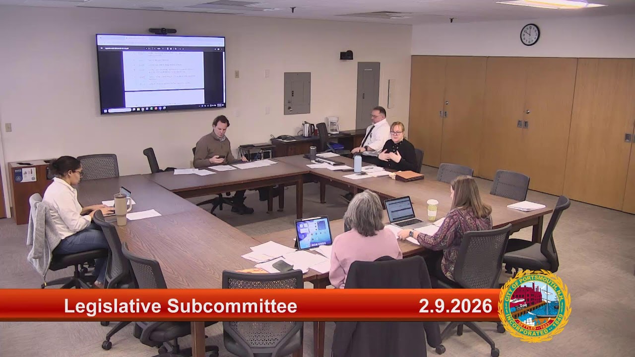 2.9.2026 Legislative Subcommittee