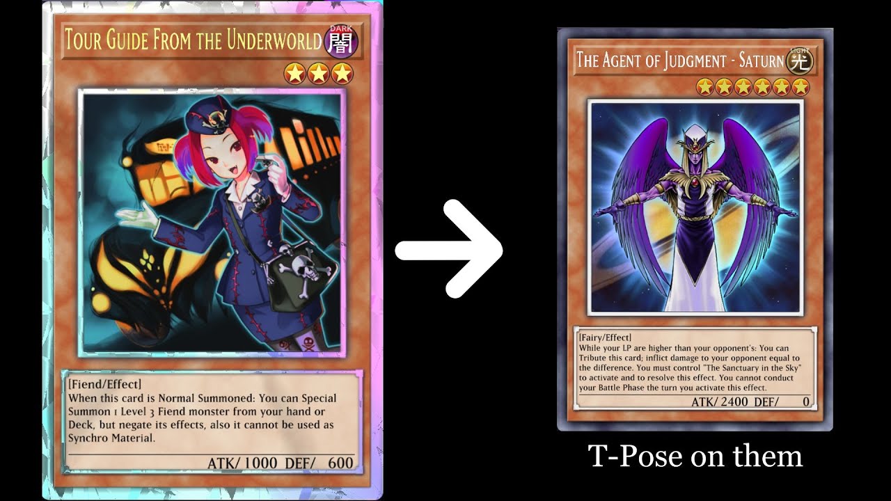 Tour Guide 1 Card Combo: Agent of Judgment - Saturn FTK