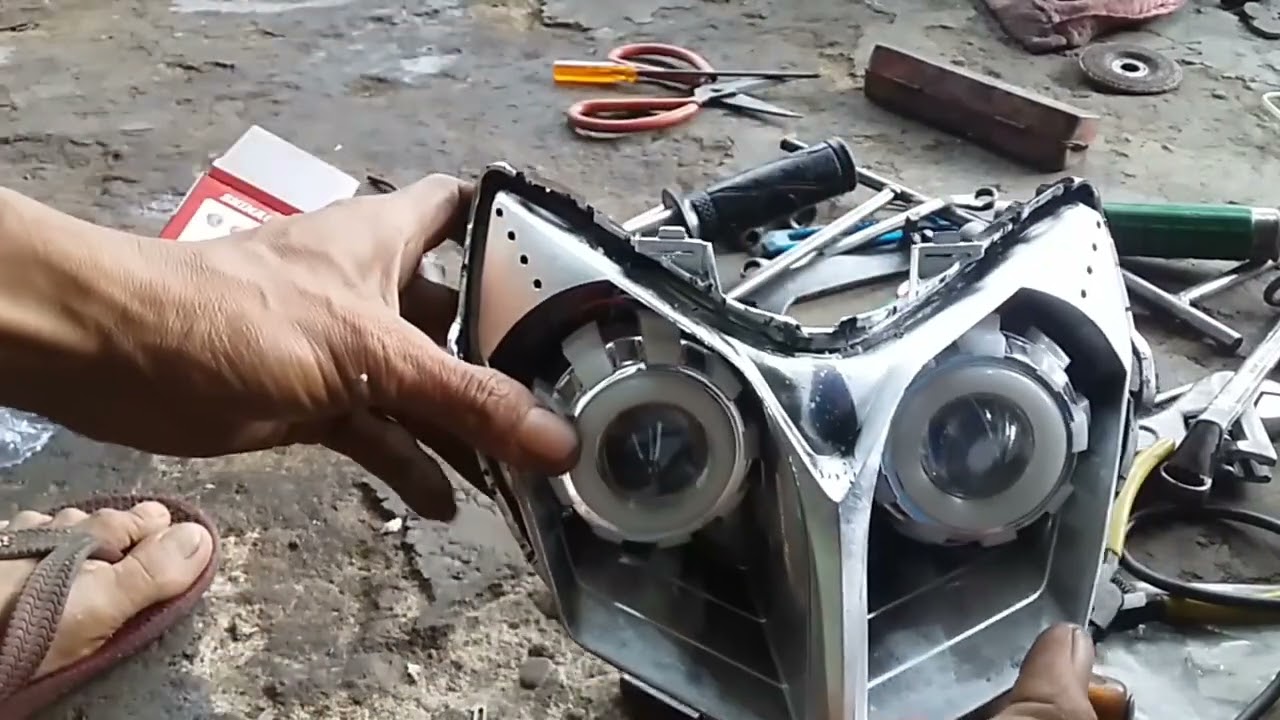 Cara pasang lampu projie tanpa merusak Reflektor