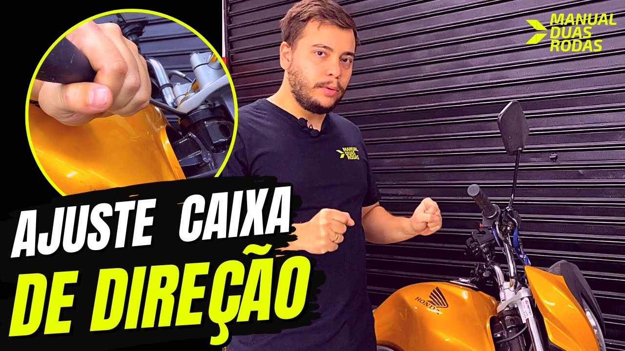 Como ajustar a caixa de direção da moto