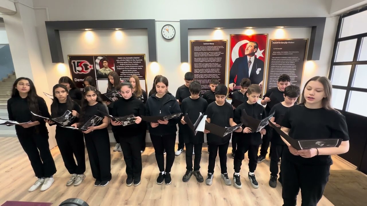 18 Mart Çanakkale Zaferi ve Şehitleri Anma Töreni - Söğütlüçeşme Ortaokulu