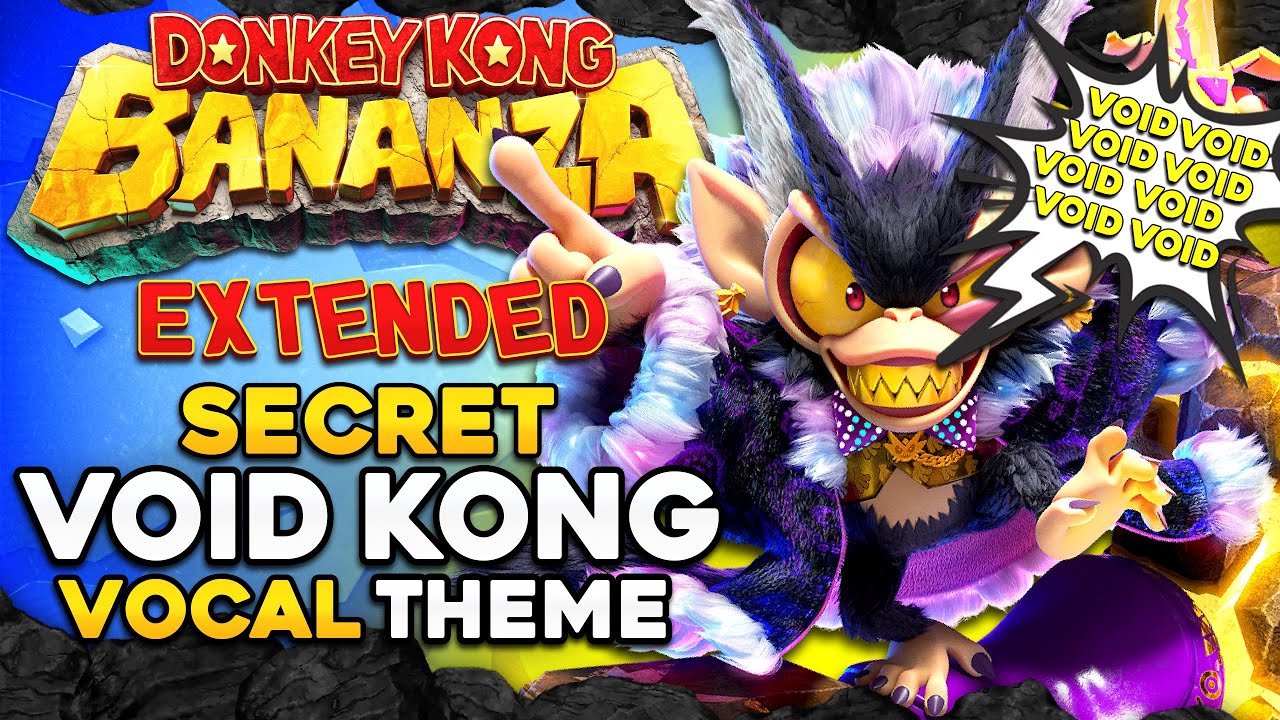 Donkey Kong Bananza OST - Secret Void Kong Battle Vocal Theme (Extended Soundtrack)