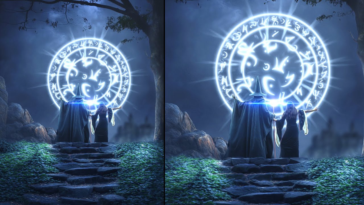 Magic Power Photo Manipulation Photoshop Tutorial