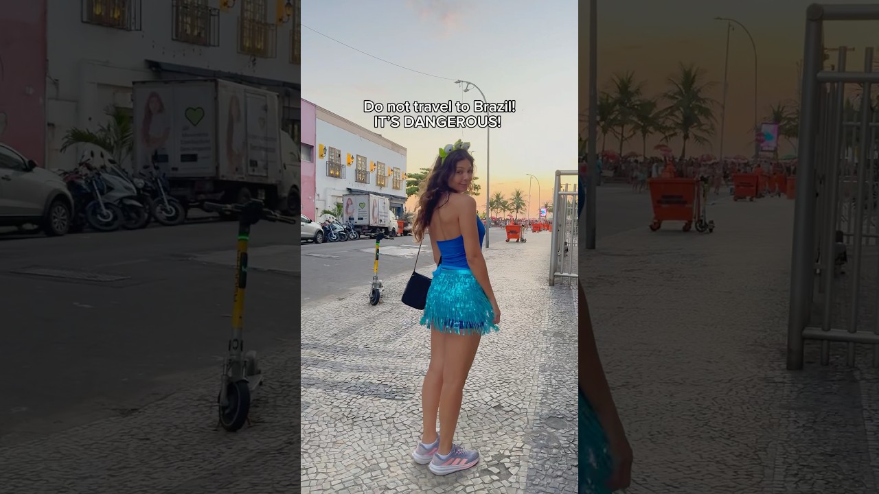 Is Brazil safe to travel to?! #brazil #carnaval #salvador #riodejaneiro