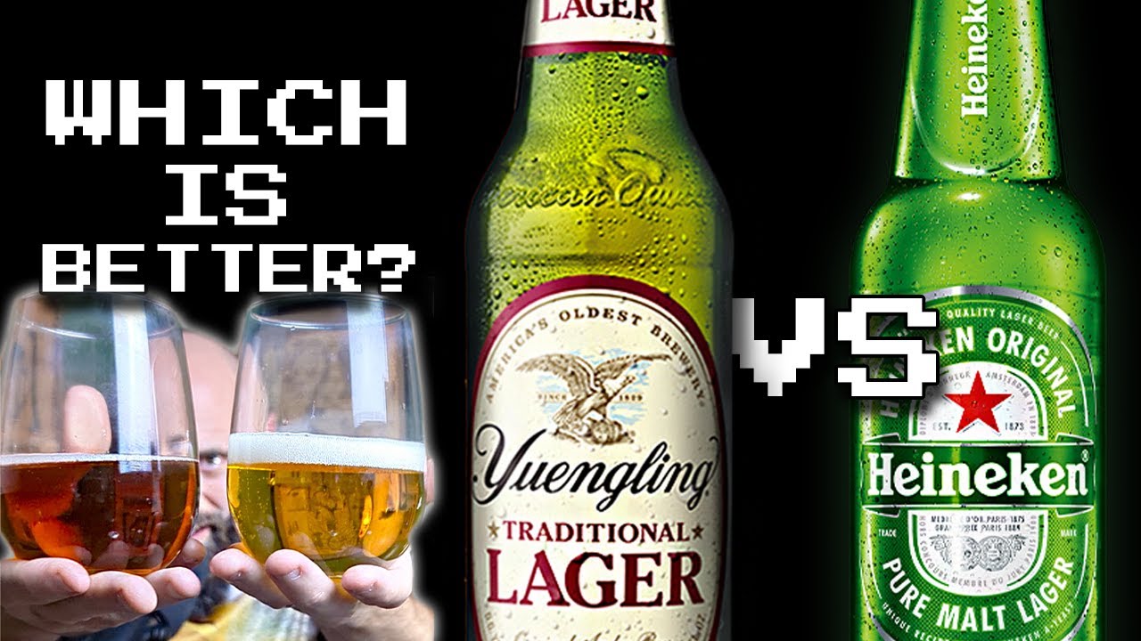 Heineken 🇳🇱 vs Yuengling 🇺🇸 - Which is better?