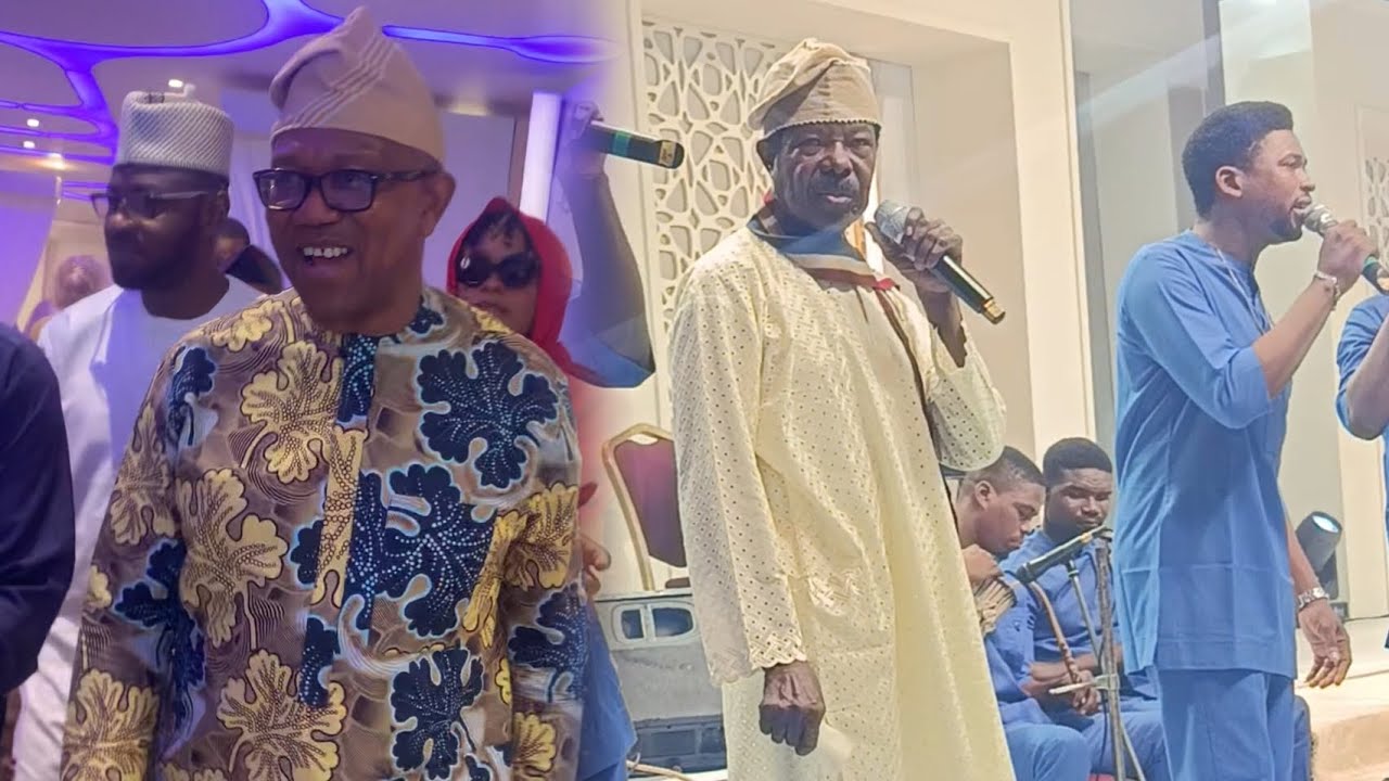 KING SUNNY ADE PERFORMED LIVE AS PETER OBI HONOUR THE BURIAL RECEPTION OF OJORA 