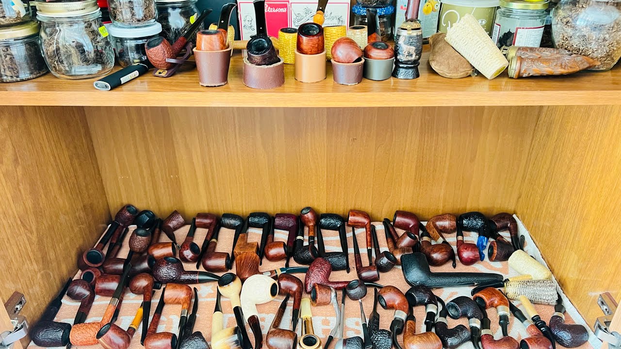 The pipes I use regularly/ a part of my pipe collection 