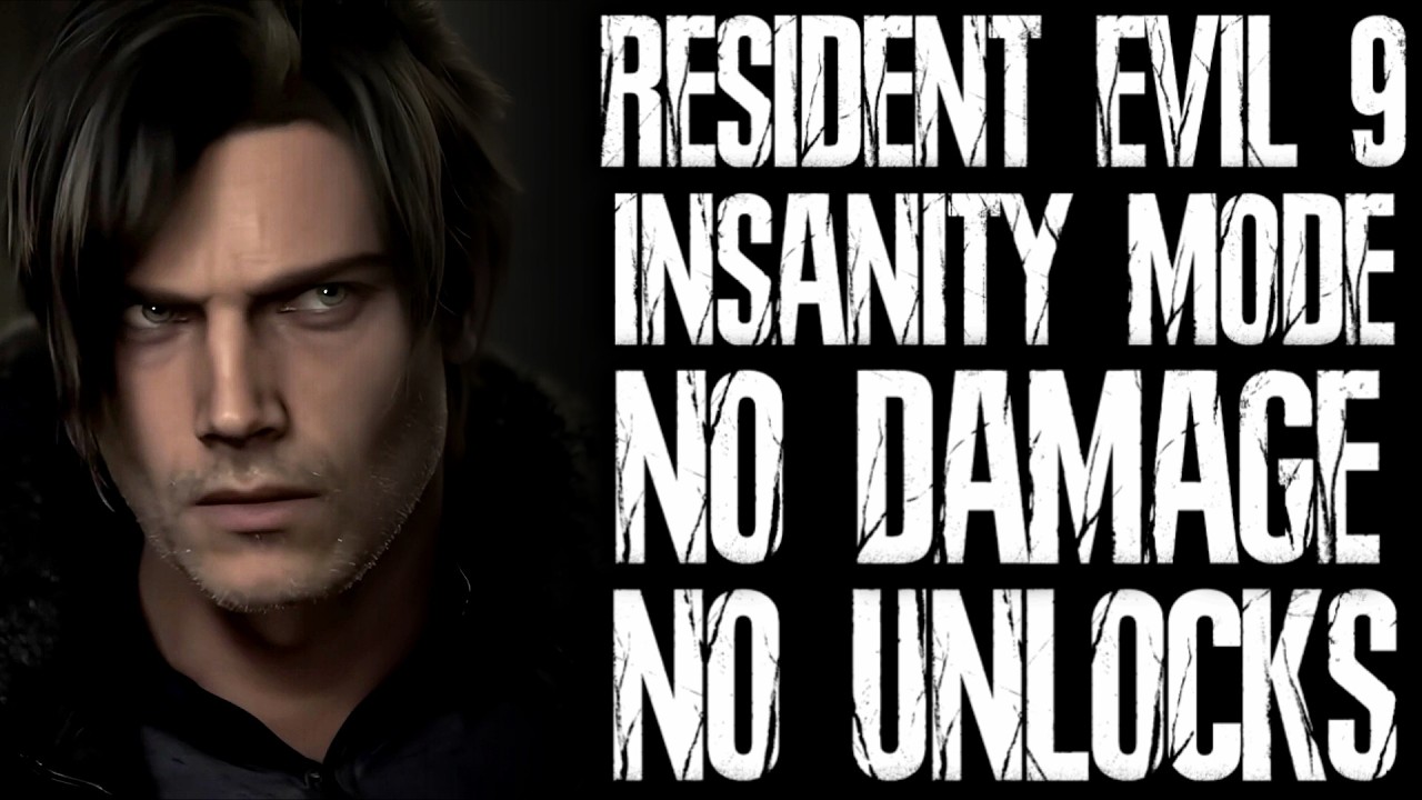 Resident Evil Requiem Insanity Mode No Damage, No Bonus Items, No Charms, No problem