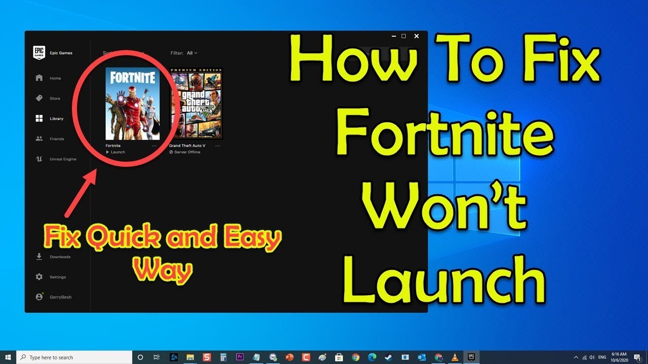 How To Fix Fortnite Won’t Launch Issue Quick and Easy Way