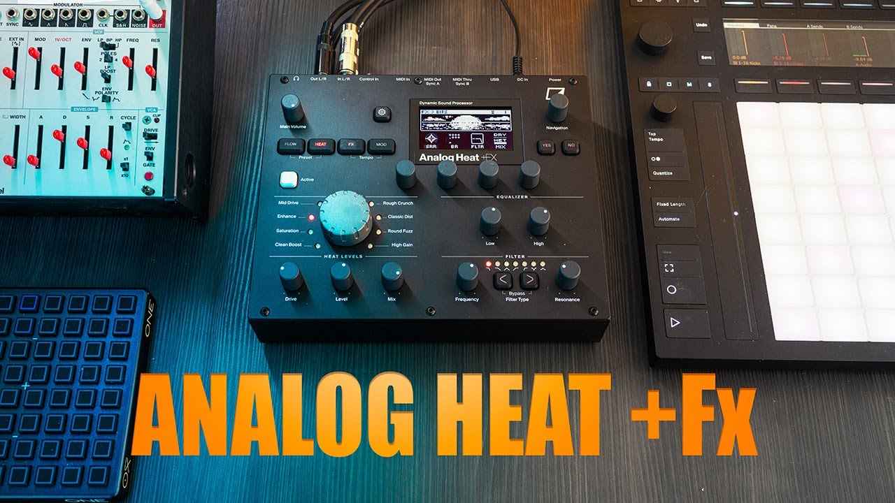 Мой новый Live Mastering Box [ @WeAreElektron Analog Heat + FX ]