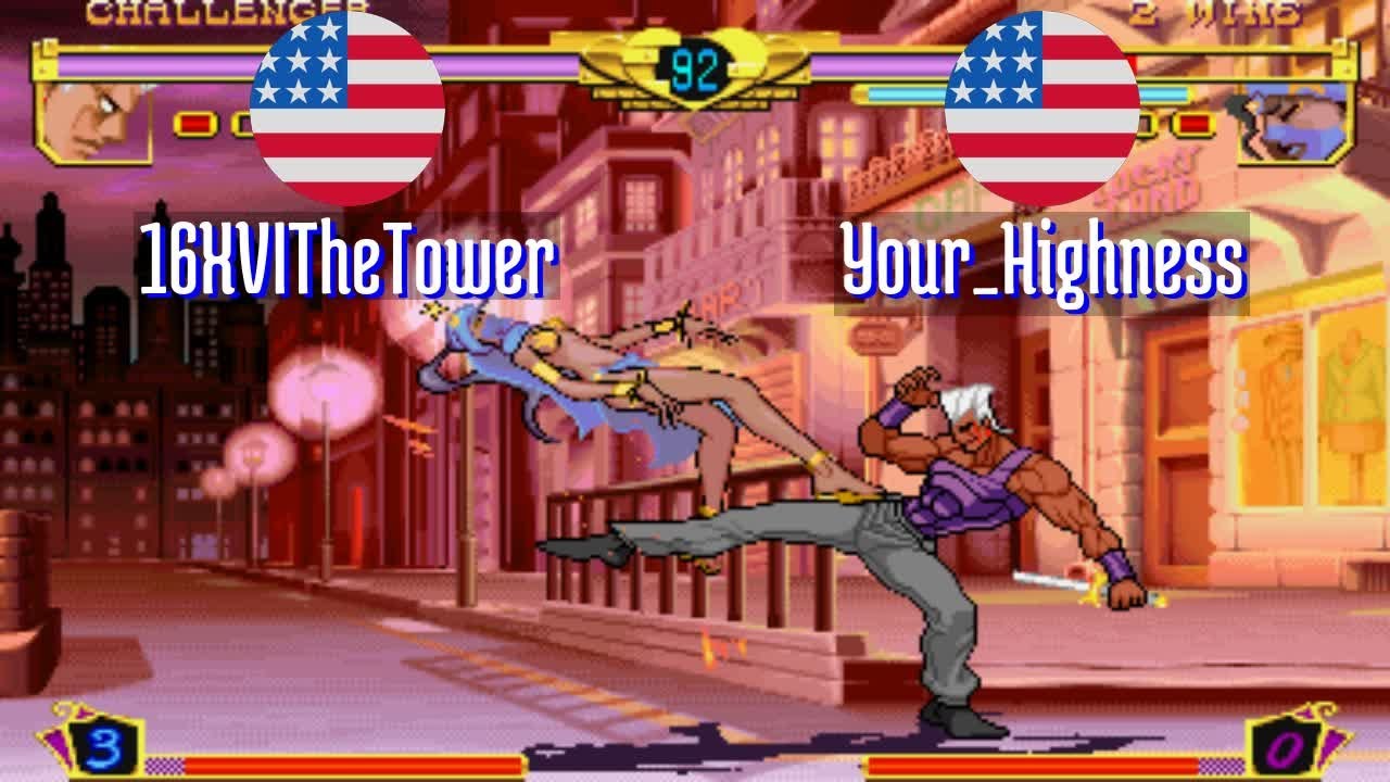 FT3 @jojobanr1: 16XVITheTower (US) vs Your_Highness (US) [JoJo HFTF jojoban Fightcade] Mar 13