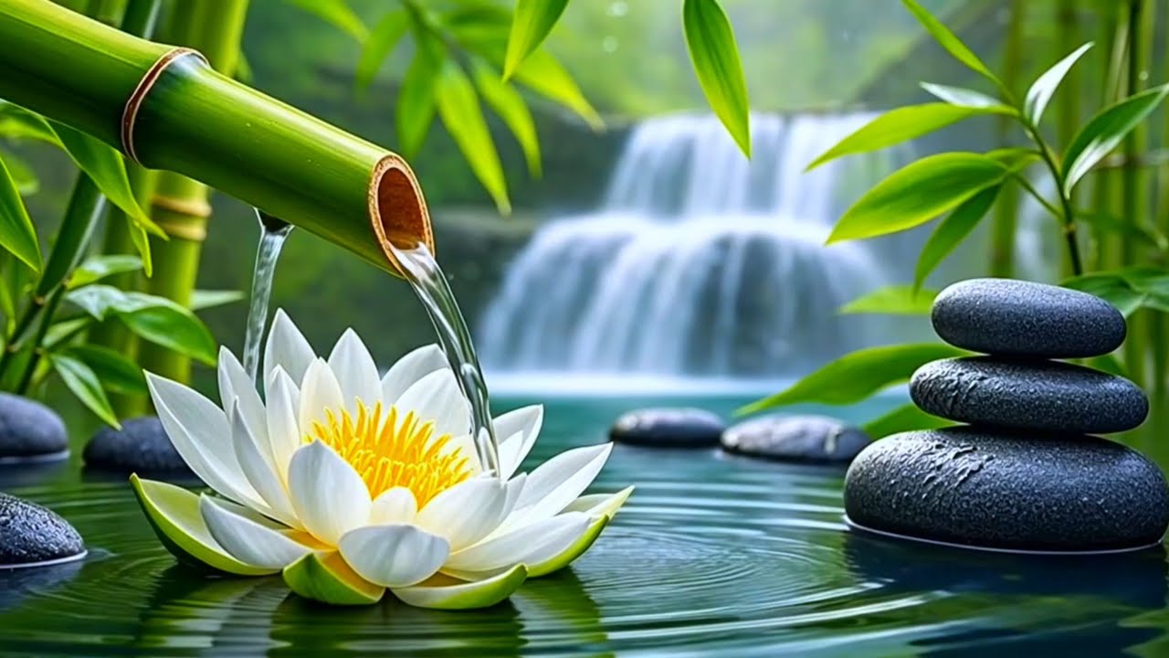 Relaxing Spa Music, Meditation Music, Nature Sounds -Relaxing Piano Music & Water Sounds, Calm Music