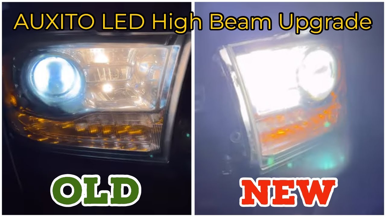AUXITO LED High Beam Upgrade | Gen 4 Ram | MUST DO MOD! | Step x Step | Link Below
