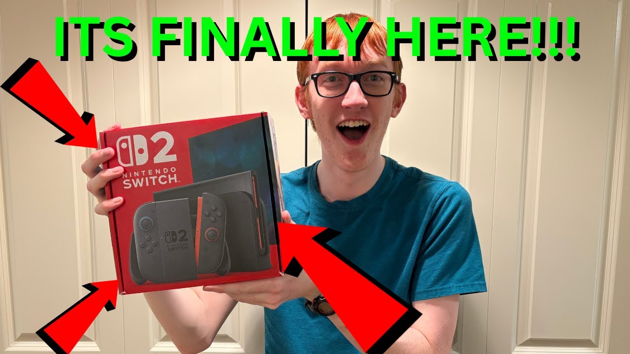 SWITCH 2 DAY ONE UNBOXING!!!!!!!