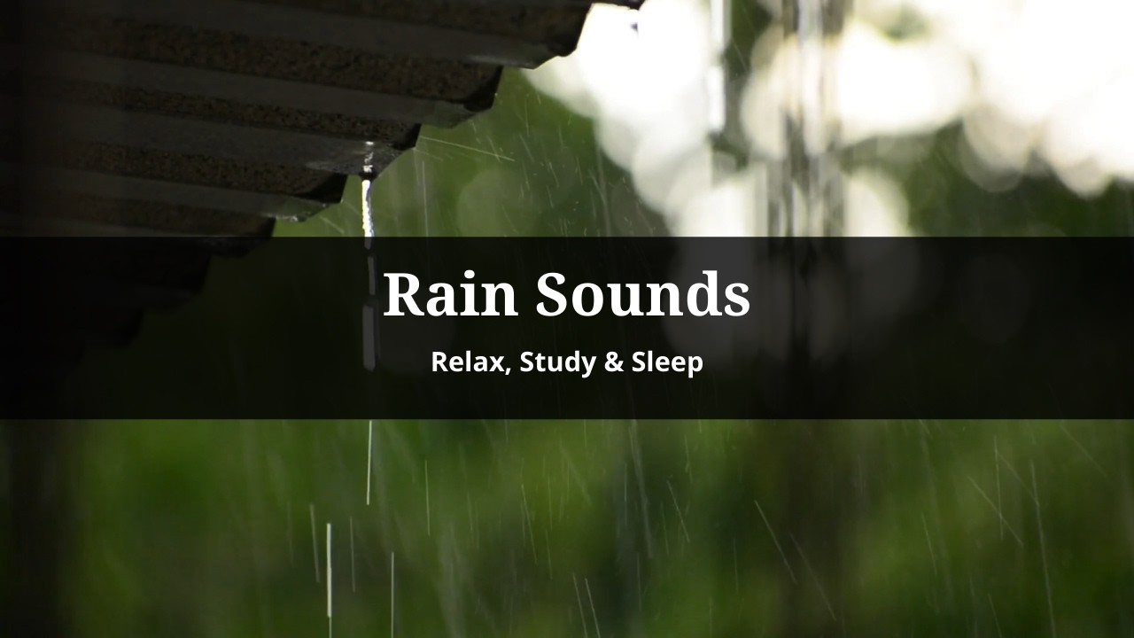 Rain on a Tin Roof at Night 🌧️ Cozy Rain Sounds for Sleep, Study & Relax (3 Hours)Description