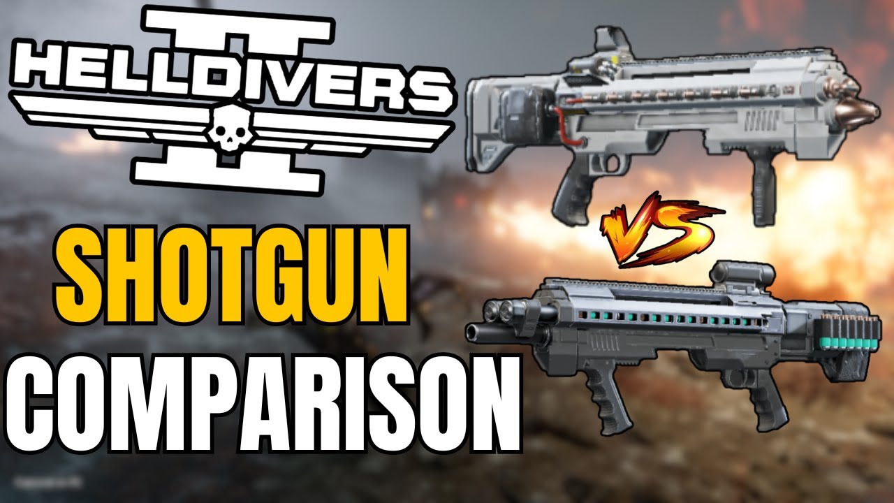 Helldivers 2 - Plasma Punisher VS Slugger Shotgun Comparison