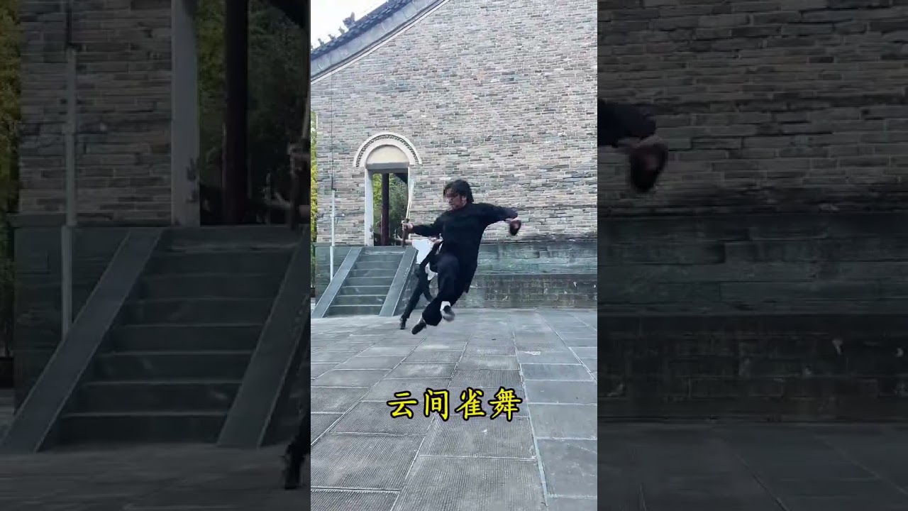 云雀剑法第八式 云雀剑法   武当功夫 wudang sword