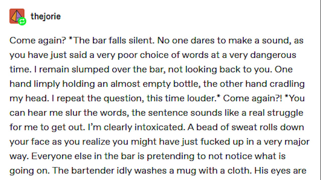 Three Girlfriends (a Tumblr Narration)