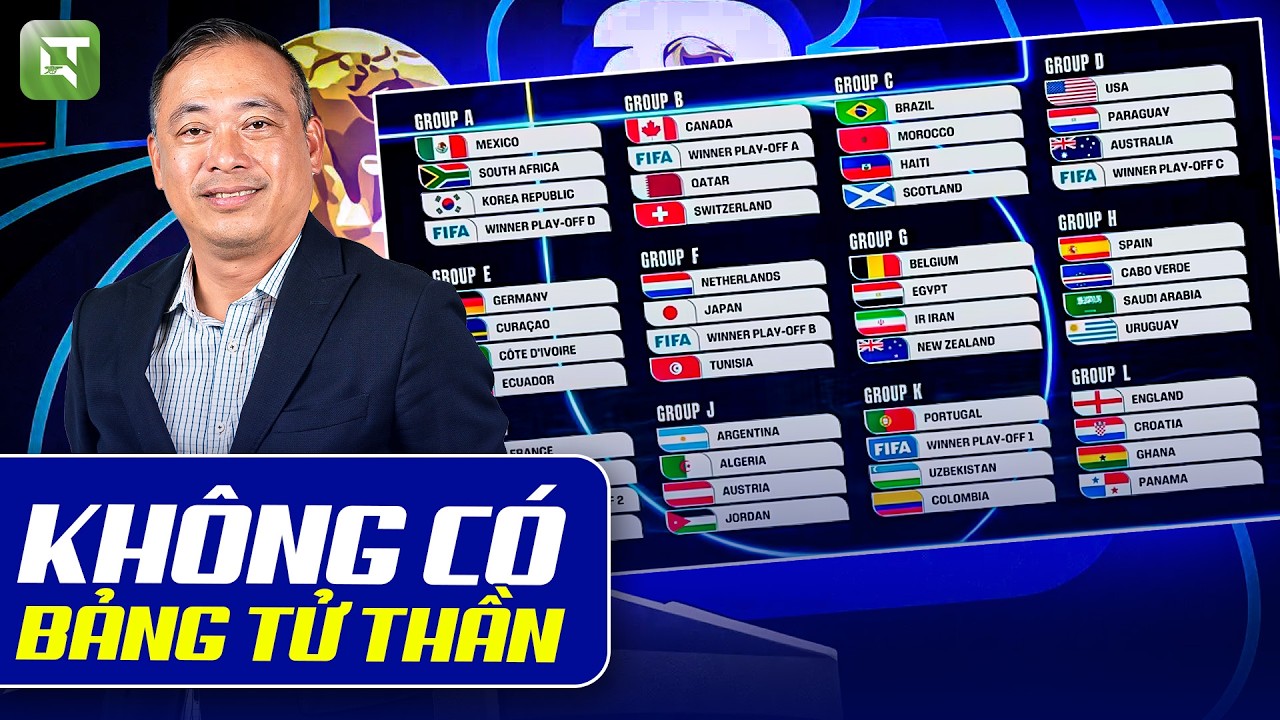 WORLD CUP NĂM NAY KH&Ocirc;NG C&Oacute; BẢNG TỬ THẦN | BLV QUANG T&Ugrave;NG SHOW