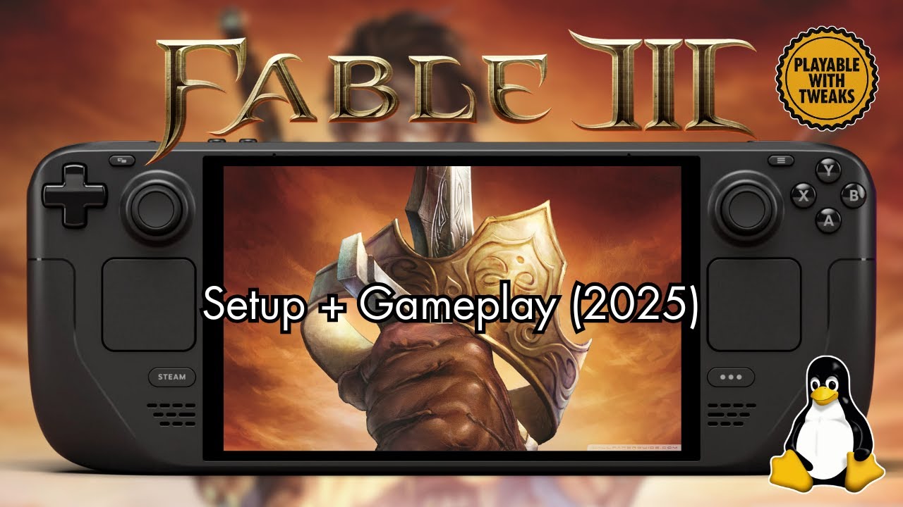Fable 3 on Steam Deck (2026) – Install Guide, Fixes & Gameplay